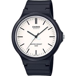 Годинник наручний Casio Collection унісекс кварцовий з ремінком з Харту (чорний/білий)