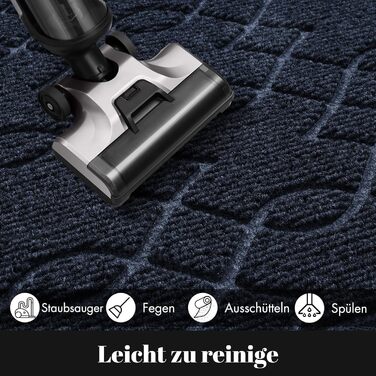 Килимок для підлоги Yimobra, водонепроникний, миється, 120x81 см, блакитний