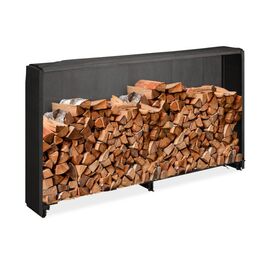 Relaxdays Firewood Rack with Cover