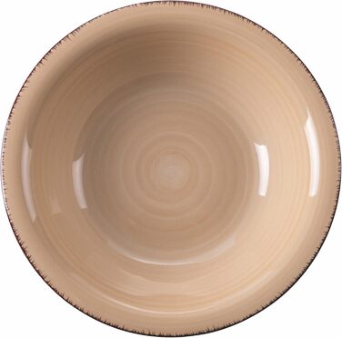 Villa d'Este Home Tivoli Baita: 18-частинний чайний сервіз з шоколадного фарфору, Steingut