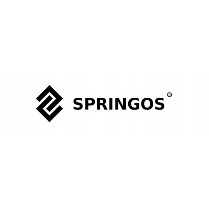 Садовий стіл Springos металевий, чорний, круглий, 60 см