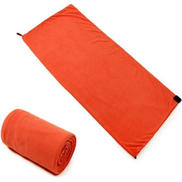 GIJMZY Sleeping Bag Fleece Sleeping Bag for Outdoor Use, Sleeping Bag with Inner Lining, equipped with ultralight camping, hiking, climbing, essential for warmth