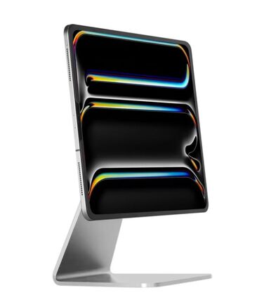 Магнітна підставка-тримач для Apple iPad Pro 12.9 (3-6 покоління) та iPad Air 13 (11 Pro M4/M5), срібляста