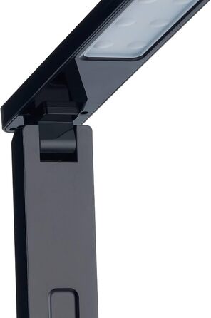 LED настільна лампа Lindby 'Eleni' з торкальним димером, чорна, для робочого кабінету та офісу