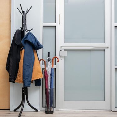 Стійка для парасоль під парасольки Mind Reader, органайзер для передпокою, чорна