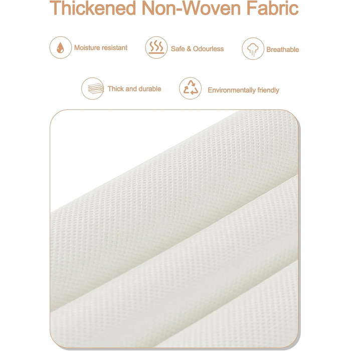 Органайзер на двері 5-поверховий складний бежевий (2 шт) для ванної, дитячої, кемпінгу