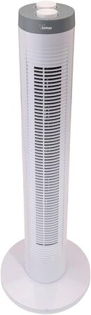 Турбовентилятор Bimar VC77 з таймером, 80 см. 3 швидкості, регульований кут нахилу, автоматичне гойдання вліво та вправо, потужність 45 Вт