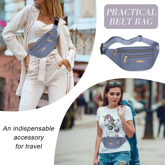 Гірчатка поясна водонепроникна для жінок та чоловіків, сумка через плече, поясна сумка, бірюзова