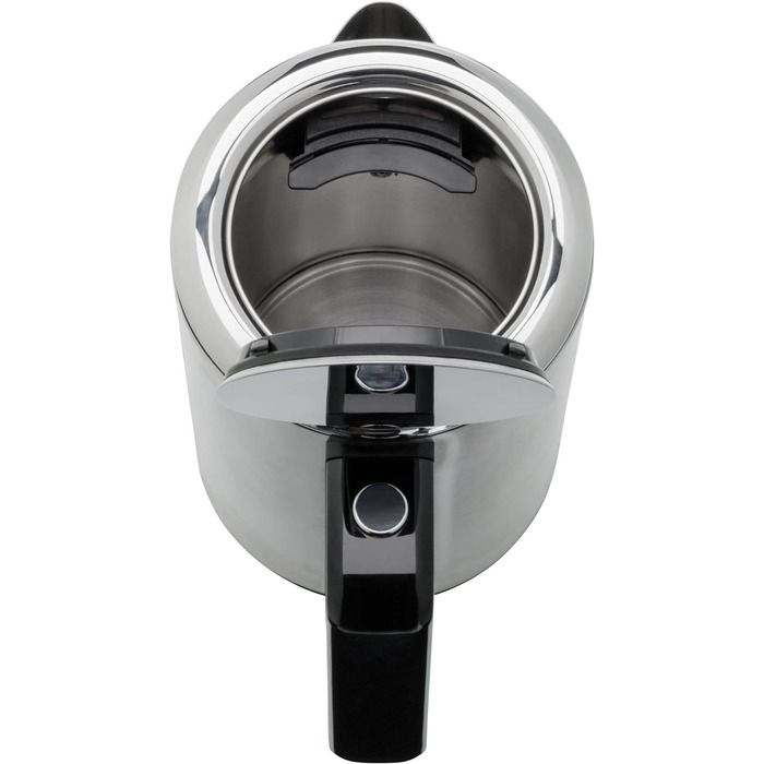 WMF Lono Double-Walled Stainless Steel 1.3L Electric Kettle with Scale Filter, 2400 Watts, Safety Touch, Matte Stainless Steel Single