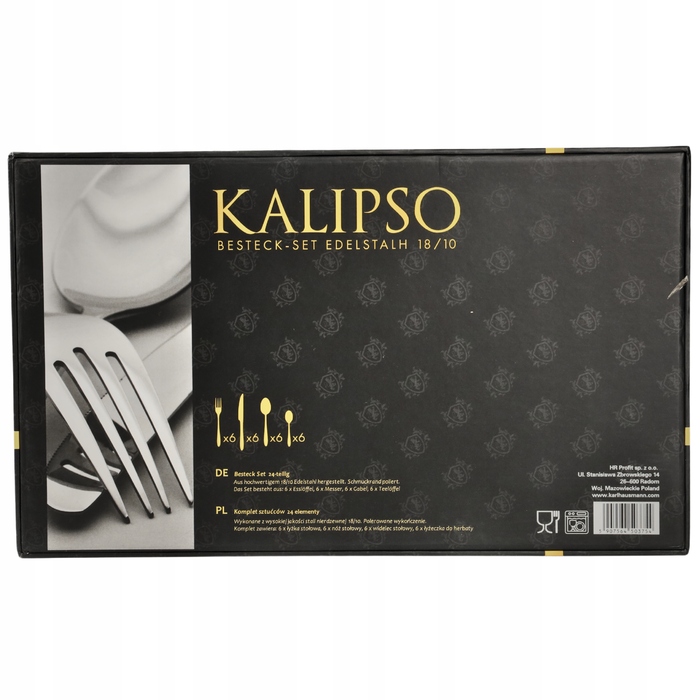 Набір столових приборів Karl Hausmann Kalipso, 24 предмети, на 6 осіб, у подарунковій коробці