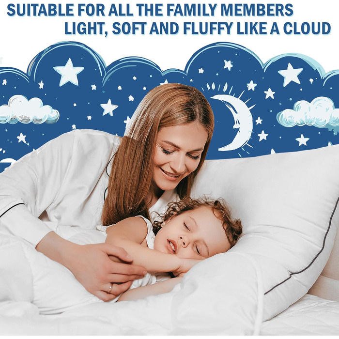 FAM' Home 4 Seasons Baby Bedding Set Cheeky Fox, Children's Bedspread 100 x 135 and 40x60 Pillow |Oeko-Tex Standard 100 Certified| Anti-allergy Option| Suitable for 70x140cm Beds