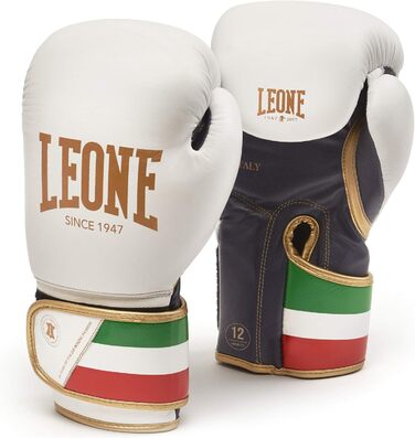 Боксерські рукавички Leone 1947 GN039 білі, 10 oz (280 г)
