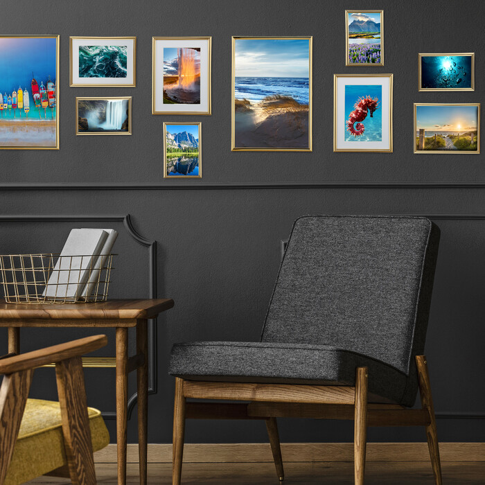 Набір рамок для фотографій Relaxdays, 2 шт., формат A4