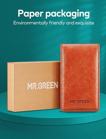 Преміум набір кусачок для нігтів MR.GREEN зі шкіряним чохлом — 3-предметний сталевий набір для манікюру та педикюру для чоловіків та жінок, компактний органайзер (Класичний коричневий)