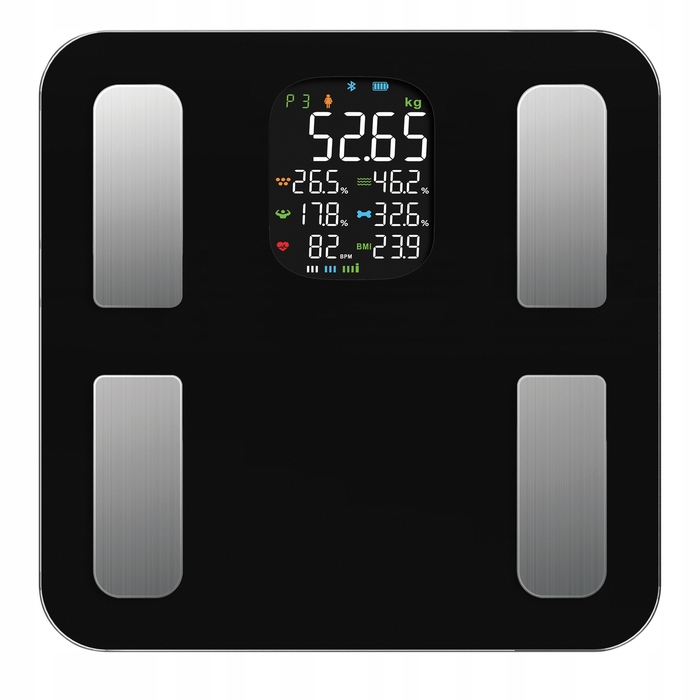 Розумні ваги для ванної Oromed ORO-BLUETOOTH SMART BLACK