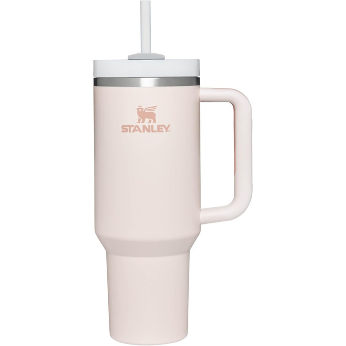 Stanley Quencher H2.0 Flowstate Water Bottle with Straw 1.2L - Thermobeaker Keeps Drinks Cold for 11 Hours - 48 Hours Iced - Dishwasher Safe - BPA-Free Thermos Flask - Stainless Steel Drinking Cup