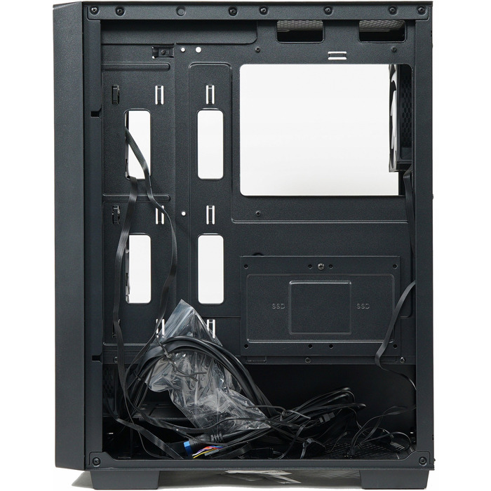Корпус ZenPC Wooder TG Midi Tower, чорний