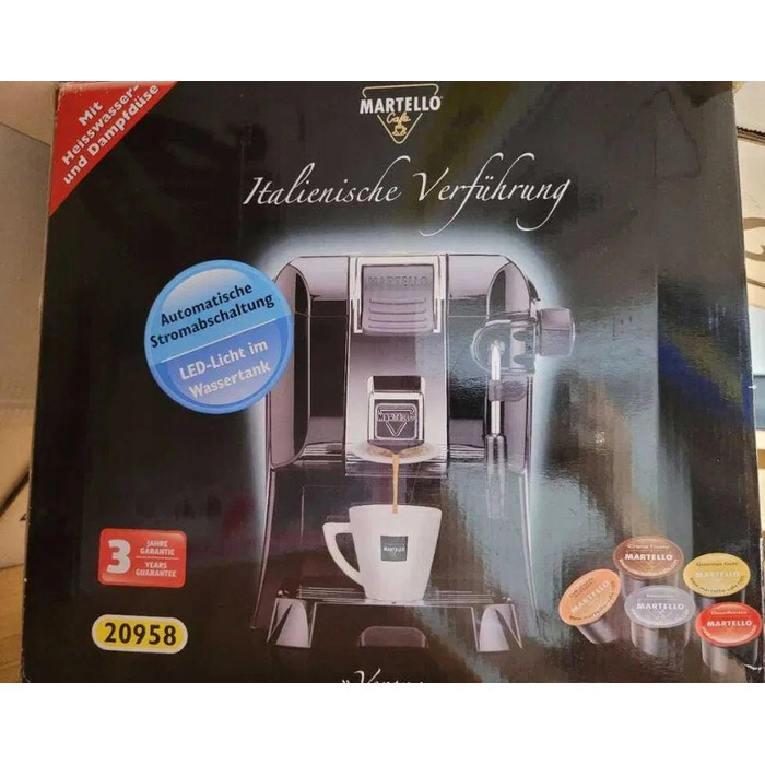 Автоматична кавомашина De'Longhi ECAM 22.112.B, 1450 Вт, чорна