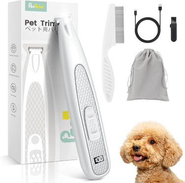 Триммер для собак Pfotentrimmer Paw Trim Pro: тиха, акумуляторна машинка для догляду за лапами, вухами та обличчям