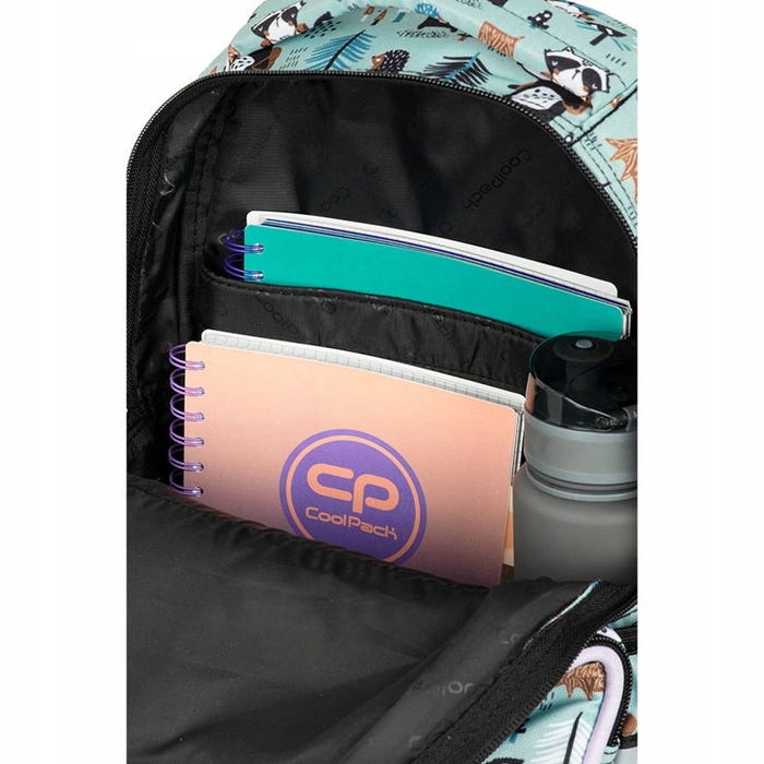 Багатовідсіковий шкільний рюкзак CoolPack, багатоколірний, 18 л