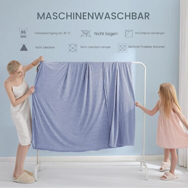 Охолоджуюча ковдра Marchpower з Arc-Chill 3.0 (150x200 см, блакитна) - літня двостороння ковдра для дому, дитяча, для дивана та подорожей