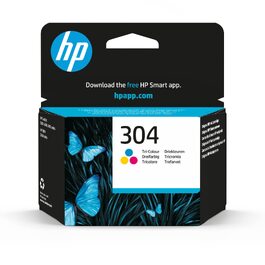Оригінальний кольоровий картридж HP 304 (триколірний) для струменевих принтерів HP