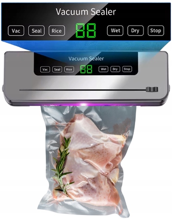 Вакууматор для продуктів + 50 пакетів для вакуумного пакування