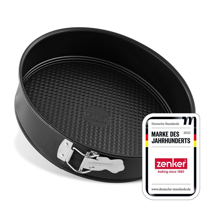 Форма для випічки Zenker PURE Ø 28 см, чорна, антипригарна, з плоским дном - 1 шт.
