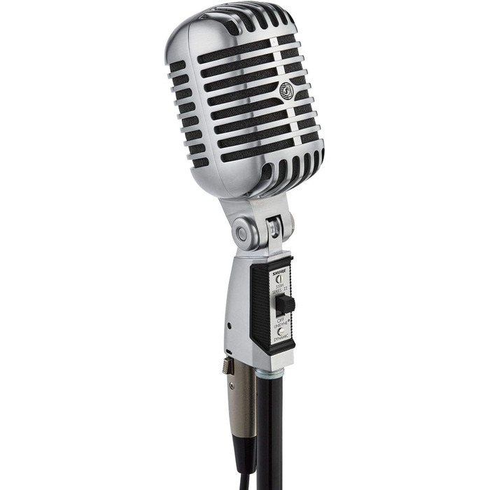 Мікрофон вокальний Shure 55SH Serie II Iconic Unidyne - динамічний, з нирковою характеристикою, для живих виступів