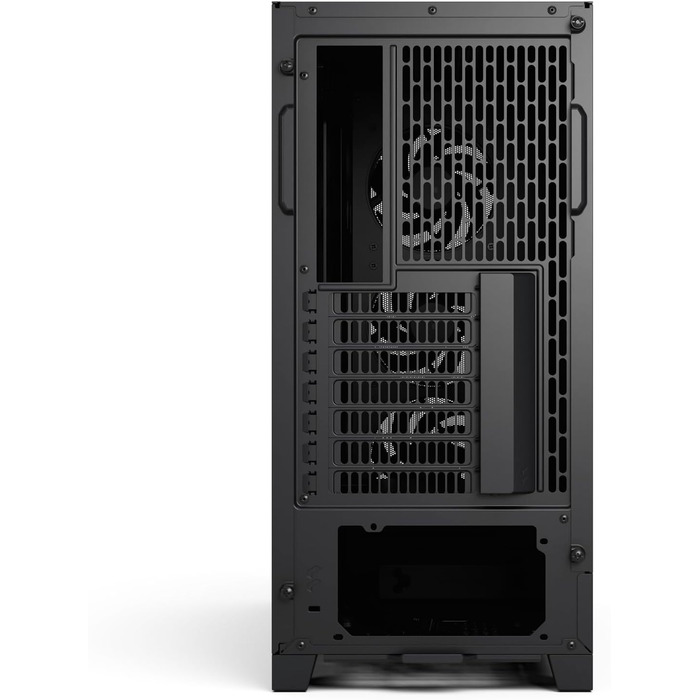 Корпус для ПК Fractal Design Pop Air 2 Black Solid, ATX, сітчастий Mesh, 3x 120 мм вентилятори, чорний