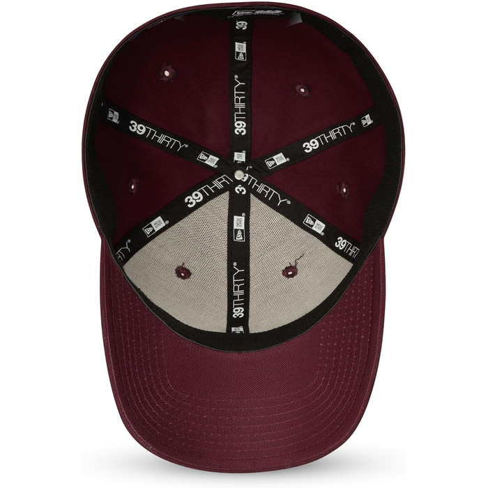 Кепка New Era MLB New York Yankees League Essential 39Thirty Stretch, Бордова, Зелена, Фіолетова (L-XL)