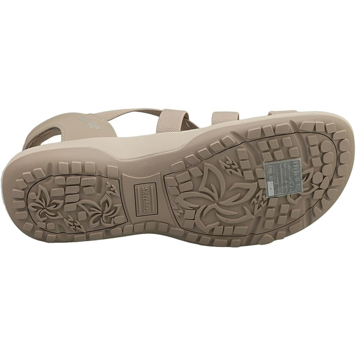 Сандалі жіночі Skechers Reggae Slim Stretch Flex Slip-Ins бежеві 39 EU