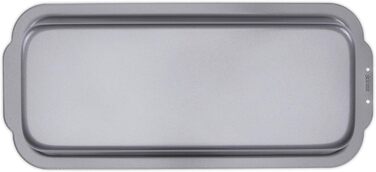 Städter 661264 We love Baking Loaf Pan, Aluminum, Black