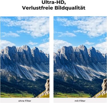 Фільтр UV K&F Concept D-Serie 82mm MCUV Pro Slim - Захист від ультрафіолету