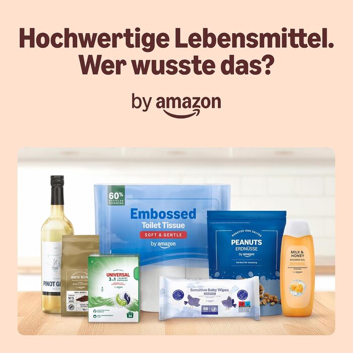 Кавові капсули Amazon з алюмінію, сумісні з Nespresso, світле обсмаження, 100 шт (5 упаковок по 20 шт), сертифікат Rainforest Alliance