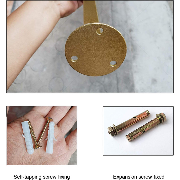 Металевий настінний/підвісний стелаж для вина DSVONAUS, 100x30x60 см - для бару, ресторану, кафе, кухні