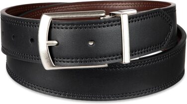 Чоловічий перекидний ремінь Dickies 38-40, чорний/коричневий