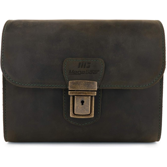 Чохол для камери MegaGear Pebble з натуральної шкіри для бездзеркальних, моментальних та DSLR камер (Зелений)