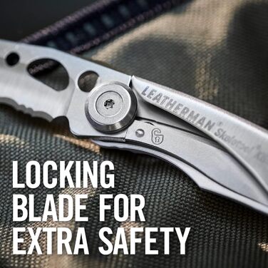 Leatherman Skeletool KBX – High-quality multi-tool with 2 practical tools – Small and compact tool for everyday use – Stainless steel