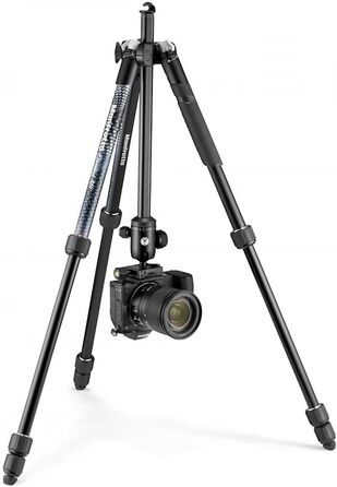 Штатив MANFROTTO Element MII з алюмінію, чорний, 4 секції BH - MKELMII4BK-BH