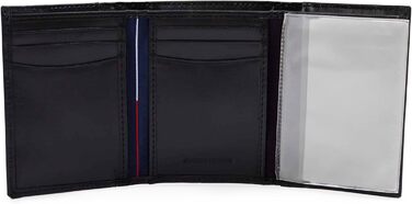 Чоловічий гаманець Tommy Hilfiger чорного кольору, без RFID захистом