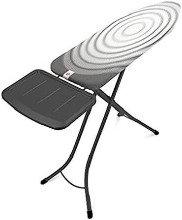 Гладильна дошка Brabantia Bügelbrett B для парогенераторів, 124 x 38 см, чорна