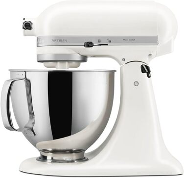 Планетарний міксер KitchenAid Artisan 4,7л, колір порцеляново-білий