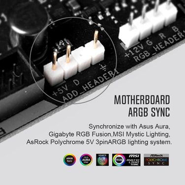 Кулер для CPU ID-COOLING SE-214-XT Black з RGB підсвіткою: 4 теплові трубки, 120mm вентилятор, сумісний з LGA1700/1851/1200/115X та AMD AM5/AM4