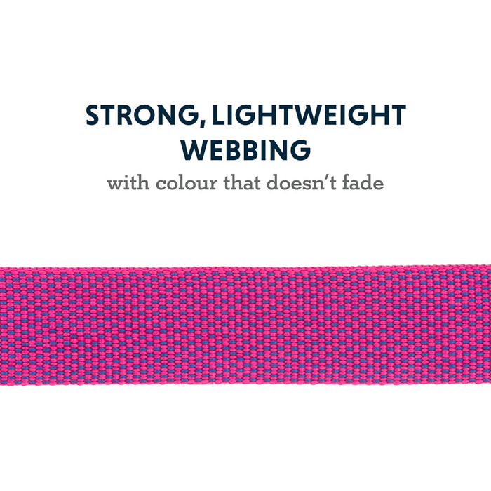 Нашийник для собак Ruffwear Hi & Light, ультраміцний та легкий, 51-66 см, Alpenglow Pink