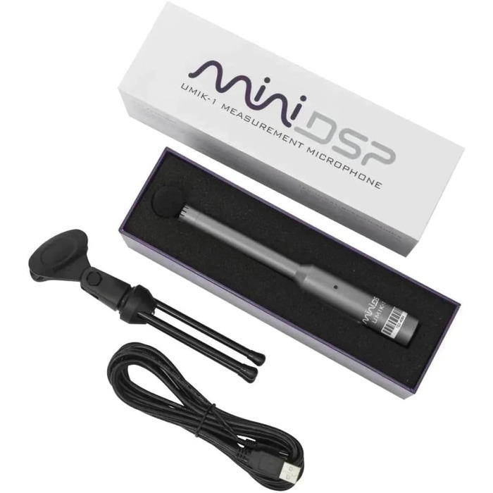 miniDSP Umik-1: USB вимірювальний мікрофон з всеспрямованою характеристикою для калібрування аудіо