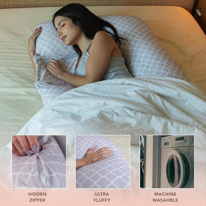 Подушка для вагітних PharMeDoc Arabeske - смугаста