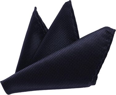 Метелик чоловічий DonDon та нагрудна хустка (темно-синій) - регульований розмір