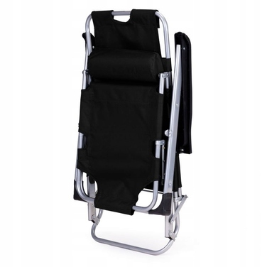 Садовий шезлонг MultiGarden ZRL010F BLACK, чорний