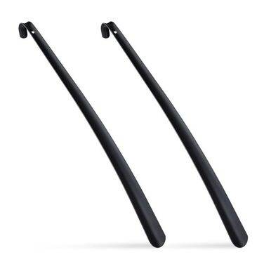 Relaxdays Long Metal Shoehorn Set of 2